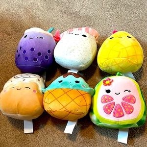 6 original Squishmallows